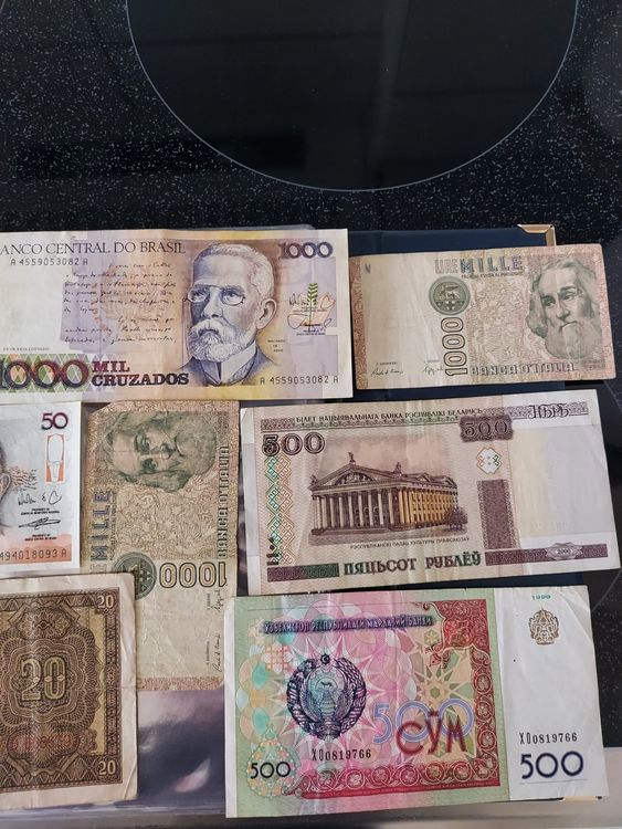 Album papier-monnaie, 5 pièces, Collection de billets de banque, livre de rangement, papeterie, timbres, livre de poche  15