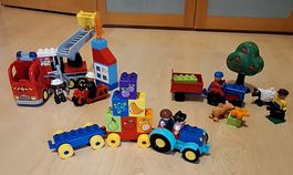 Duplo Feuerwehr, Kindertraktor, Traktor mit Bauer