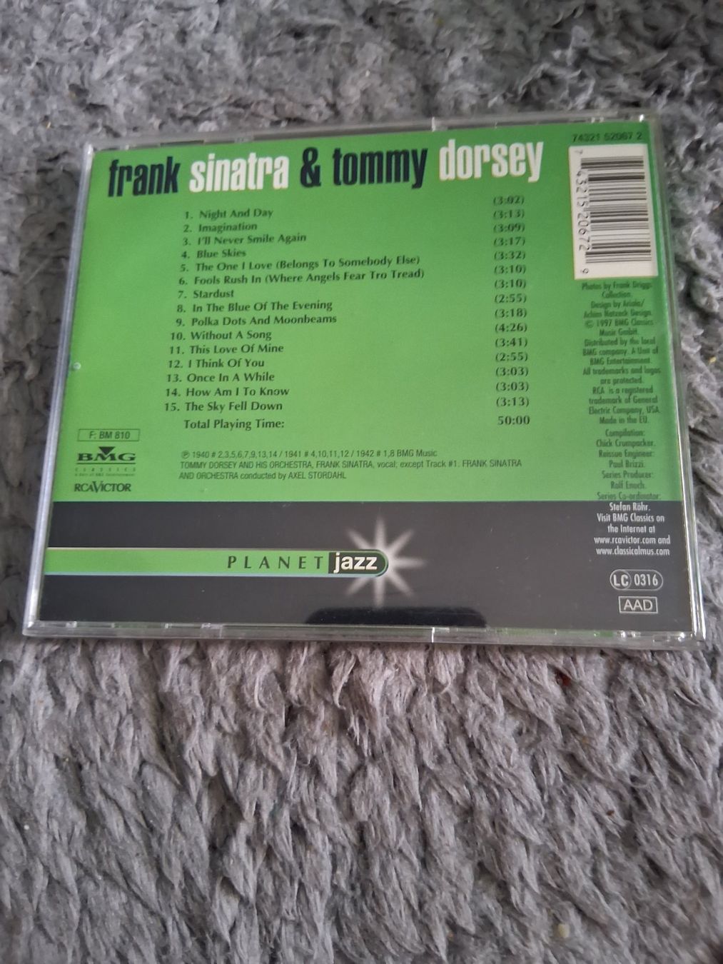 CDs: PLANET JAZZ  FRANK SINATRA  &  TOMMY DORSEY     CD – Gebraucht aus Wetzikon ZH von Ramones01 1