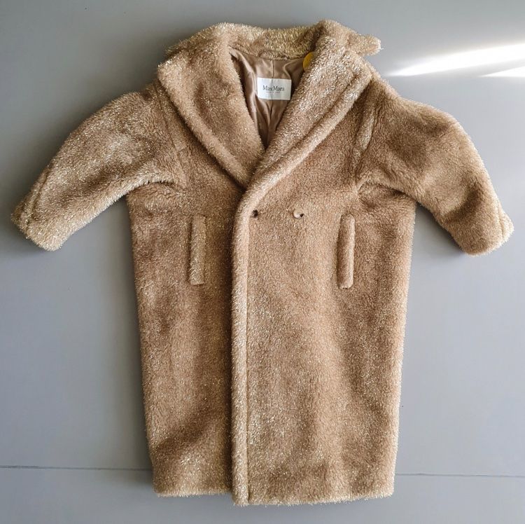 Max Mara Teddy Coat Cappotto Tipo Teddy Bear 100% Original Max
