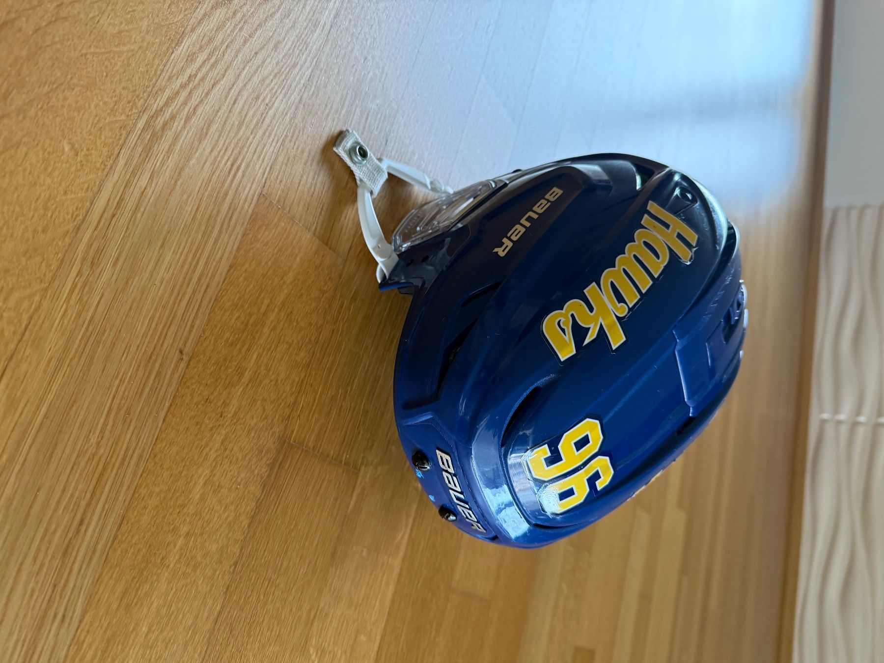 Bauer Caschi: Bauer Hockey Helm, Gr. S/M – Usato da St. Gallen venduto da SYu_1122