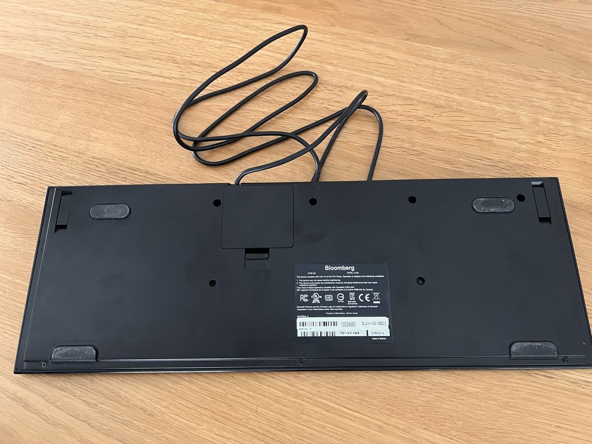 Tastiere: Bloomberg Tastatur inkl. Kabel – Usato da Winterthur venduto da O2cando2 1