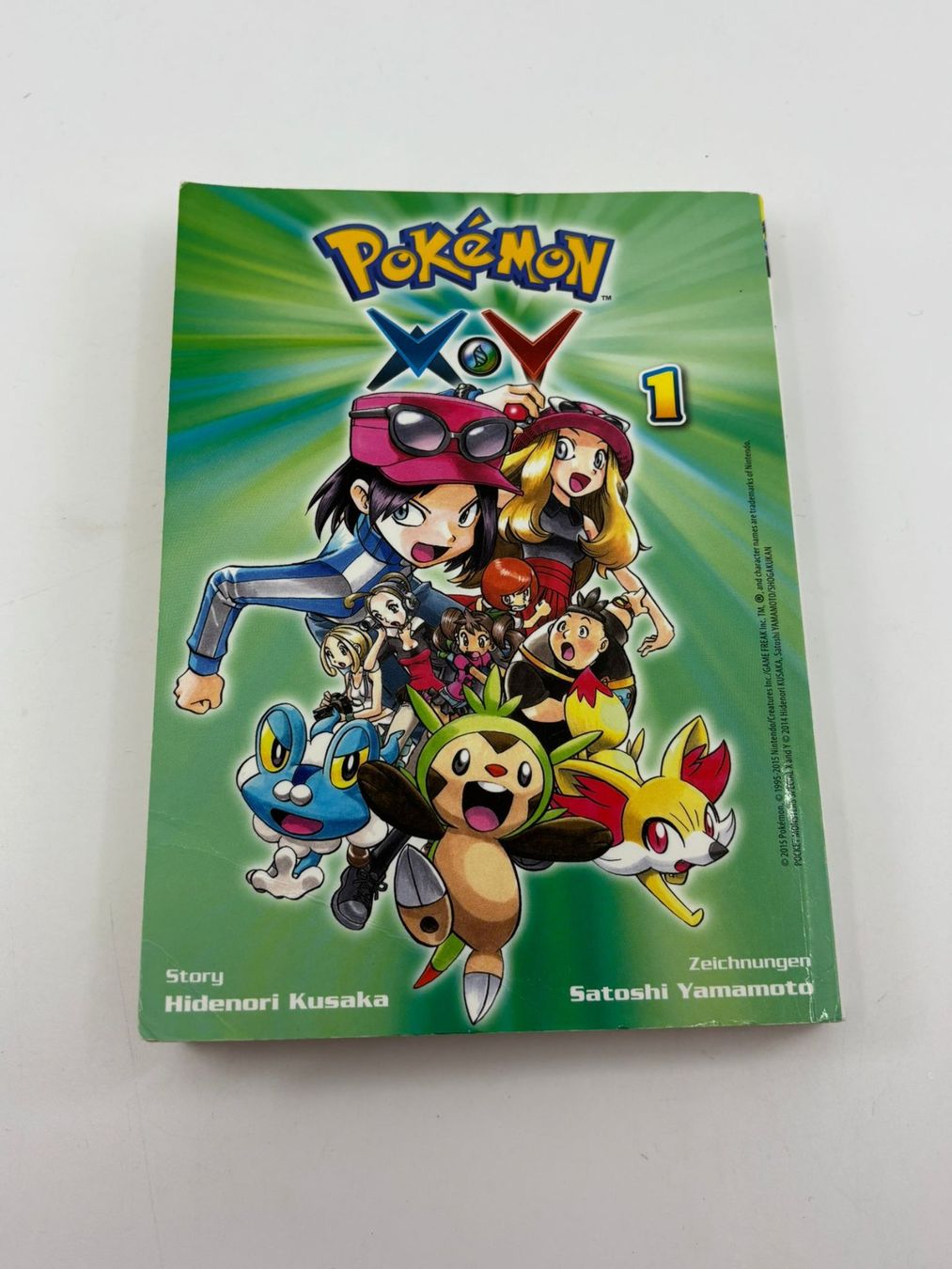 Fumetti: Pokémon X & Y Band 1 – Usato da Herisau venduto da Seyashop1