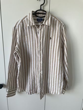 Ralph Lauren Polo Linen Hemd Relaxed Fit M
