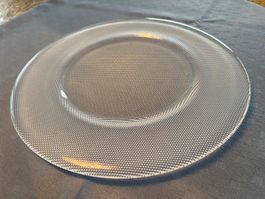 Platzteller aus Glas