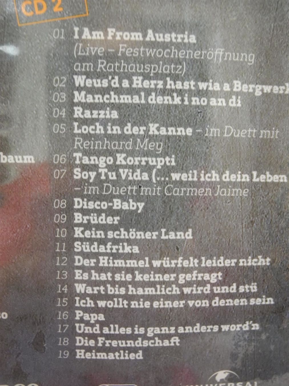 CDs: CD Rainhard Fendrich, Nr. 713 – Neu und originalverpackt aus Kottwil von Crazyrolf 2
