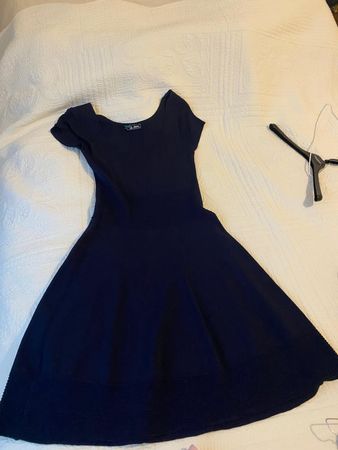Robe d'été bleu marine - Élégante et confortable, taille S