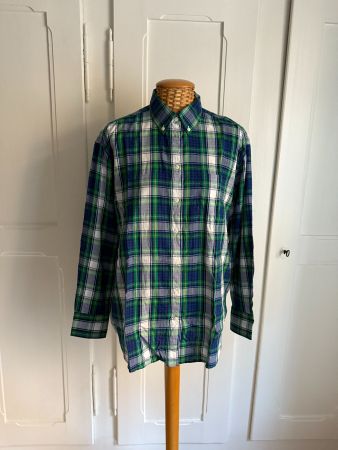 GANT - Bluse grün-blau-weiss kariert 40