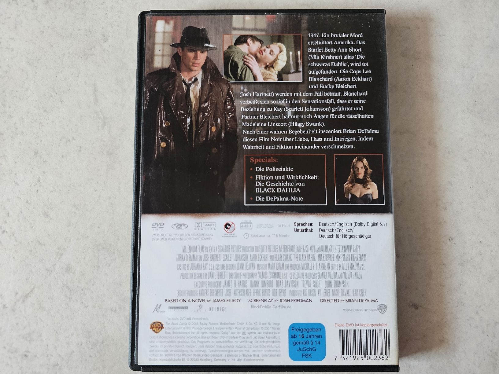 Tutti i DVDs: Black Dahlia – Usato da Schneisingen venduto da backstore24 1