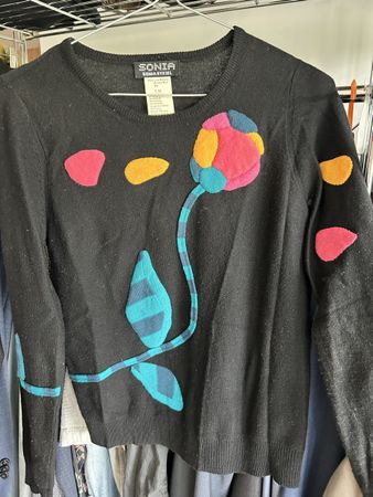 Pull Sonia Rykiel Vintage noir 