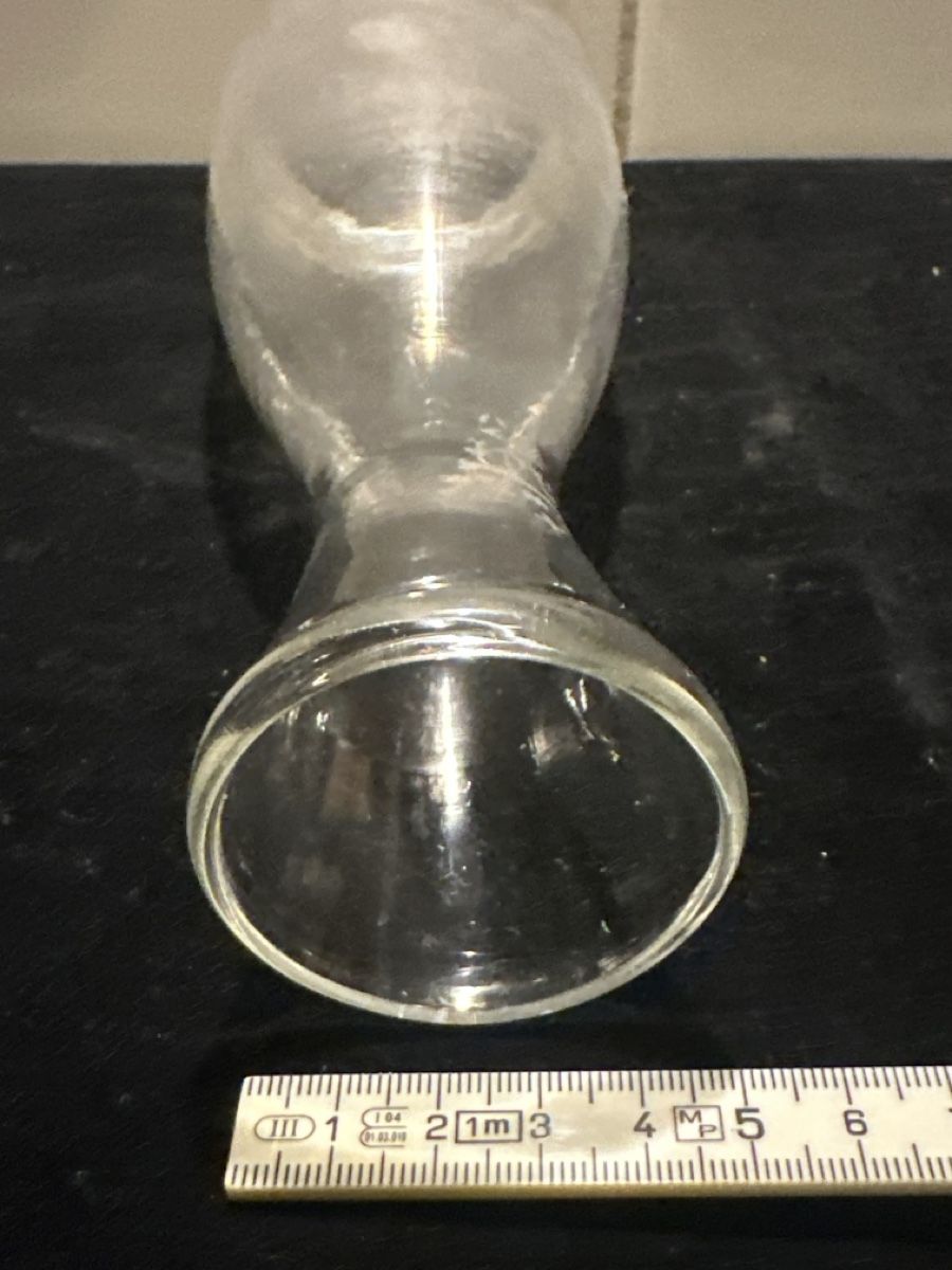 Glasi Hergiswil Caraffe: Glaskaraffe mit Eichmass 5 dl.  + Nw3. 1933 – Usato da Zürich venduto da Chaeffeler 3