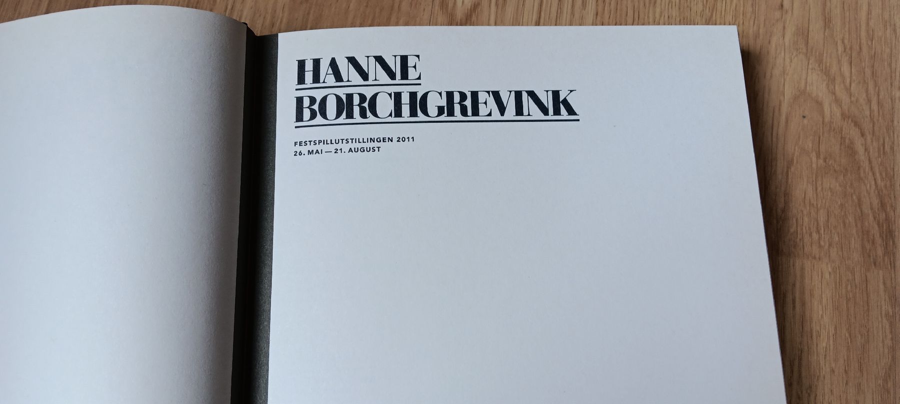 Libri: Hanne Borchgrevink Buch Ausstellung 2011 – Usato da Chur venduto da chr_b2cn 1