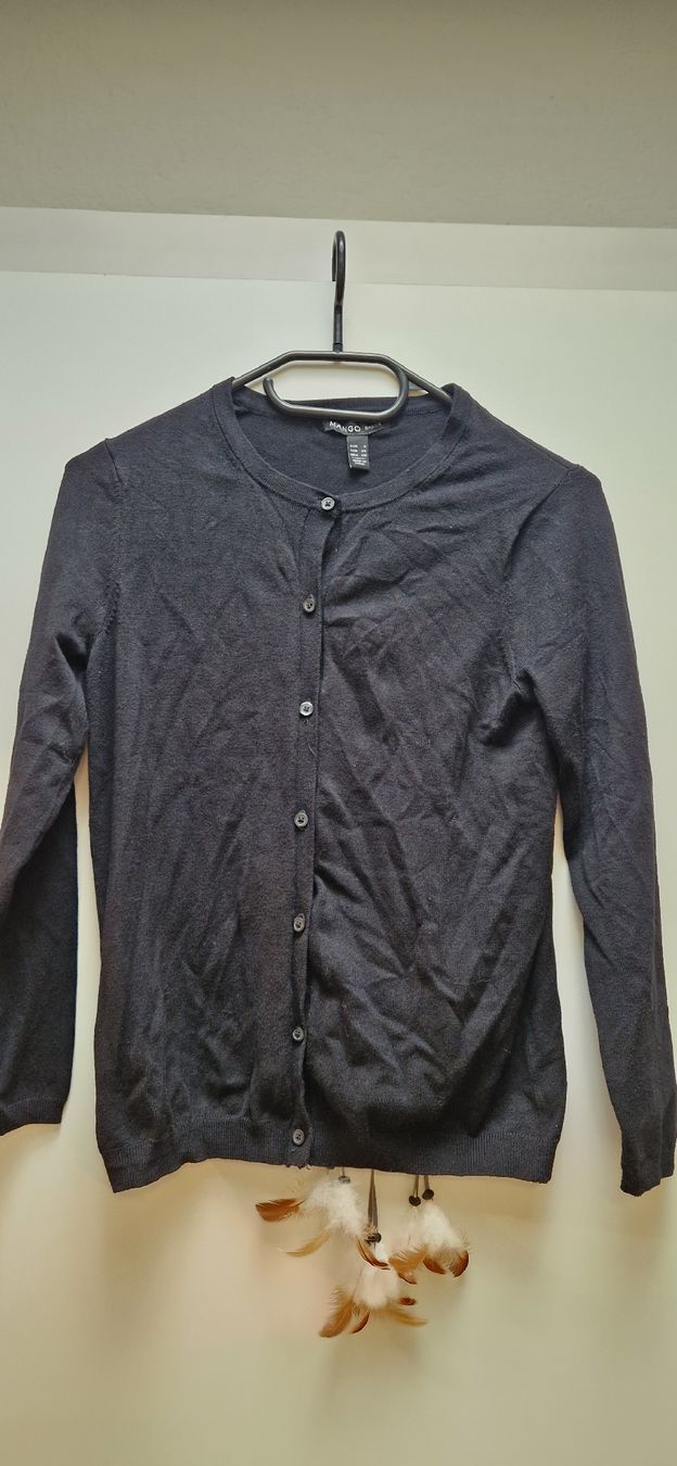 Mango Maglioni & Felpe: Mango Strickjacke Basics, Grösse XS, anthrazit, Top! – Usato da Urdorf venduto da sab_hz2z