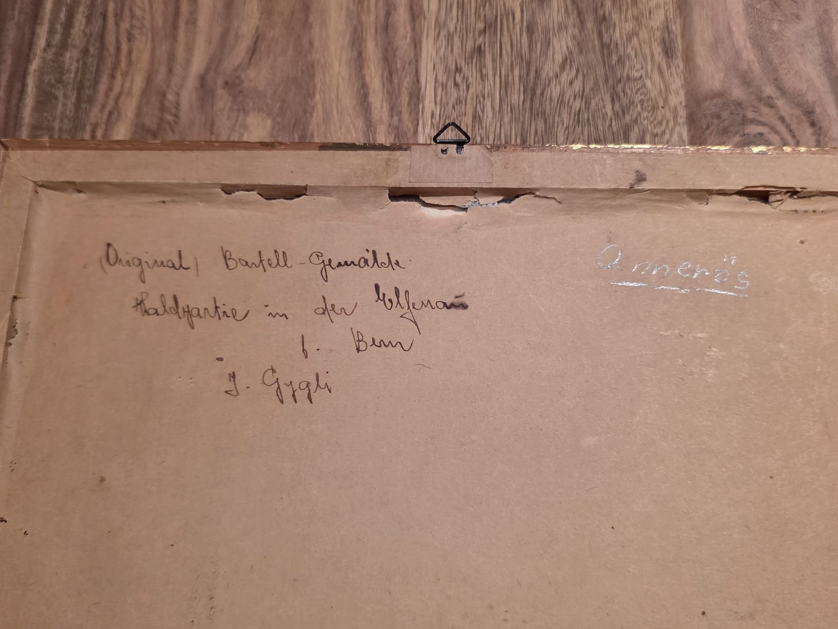 Dipinti: Bild J.Gygli Waldpartie – Usato da Emmenbrücke venduto da clodilaus 2