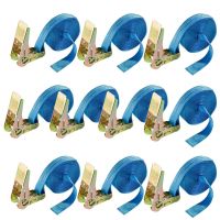 Arebos Spanngurt 6m, 0,8T, 25mm Einteili