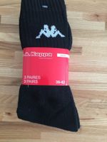 Kappa Socken 43-46 schwarz 3 Paar=1 Bund