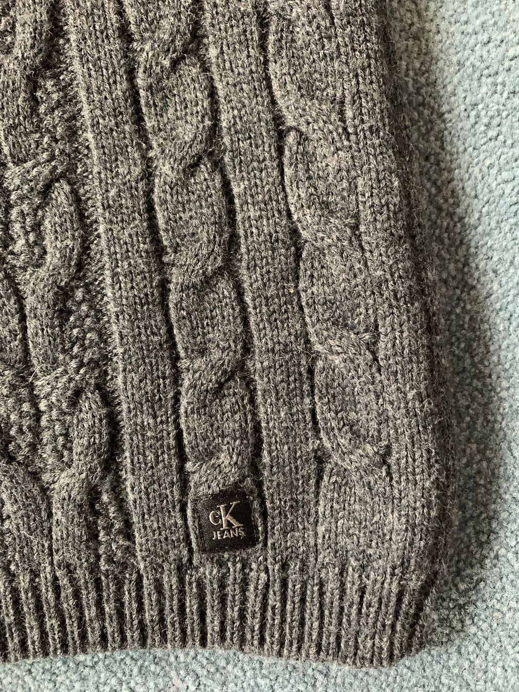 Calvin Klein Pullover & Sweatshirts: Calvin Klein, Rollkragenpullover grau, Gr. M – Gebraucht aus Wiesendangen von Babalegi 2