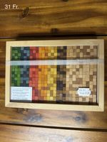Farbige Holzwürfel - Freies Spiel - Montessori 