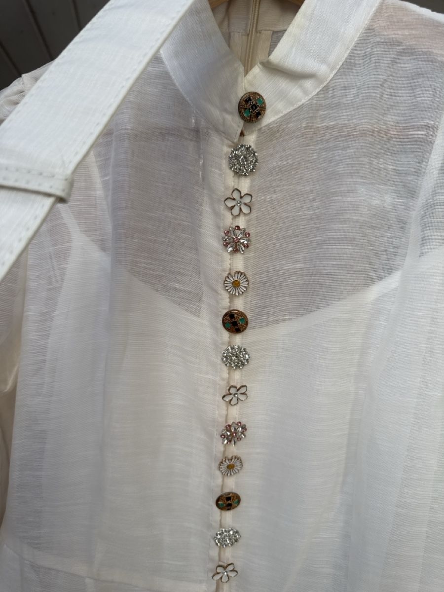 Vestiti: Kleid Blumenmuster Grösse 36-38 leicht transparent – Nuovo (secondo la descrizione) da Emmen venduto da taariiikk 1