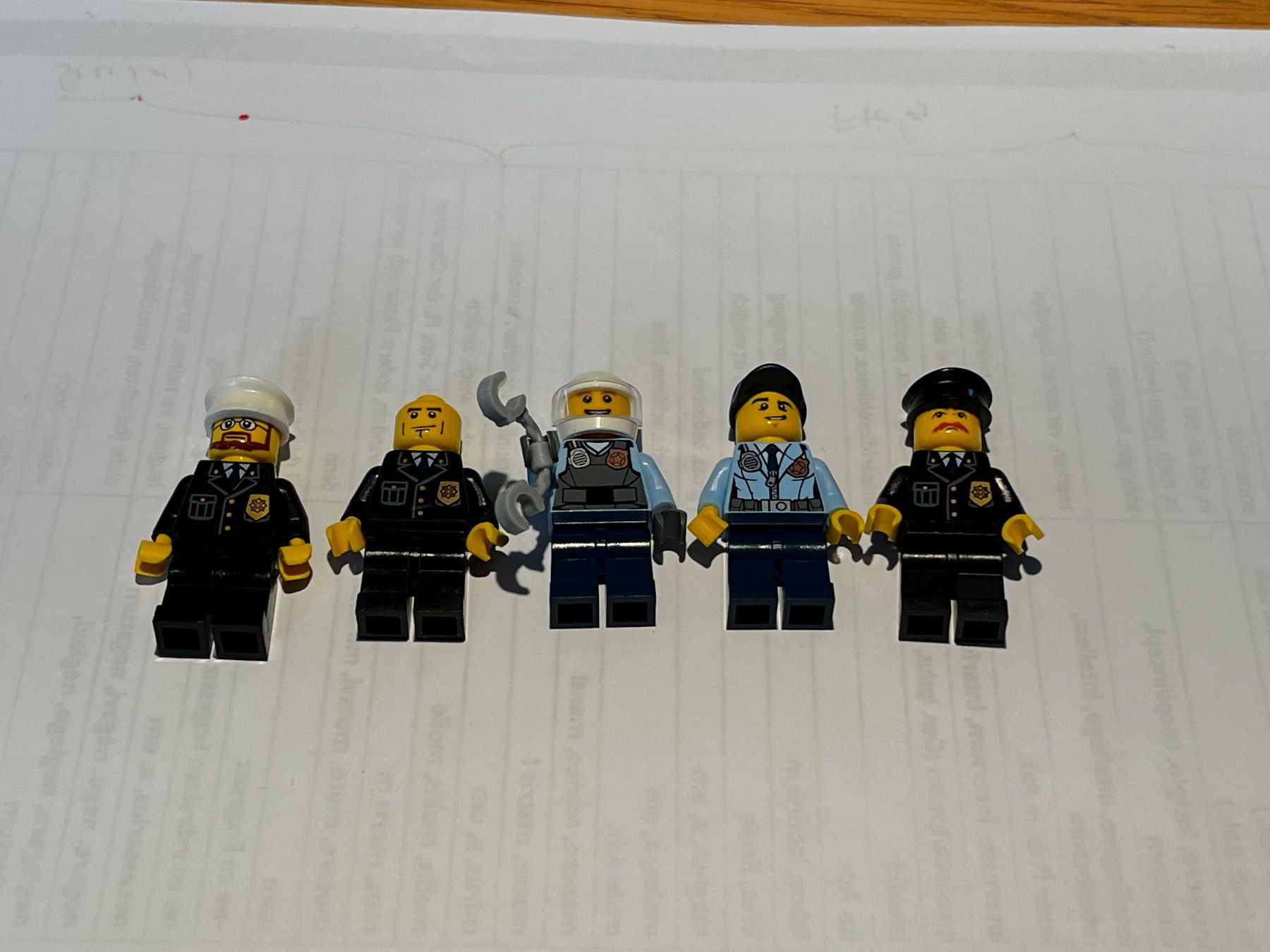 Lego Figuren: Lego Polizei Minifiguren Top Zustand – Gebraucht aus Oberengstringen von miggeli12