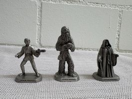 NEUE Star Wars 6 Zinnfiguren Set, selten, Sammlerstücke 1995