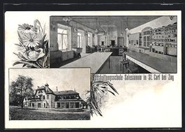 Zug, Haushaltungsschule Salesianum, Inne