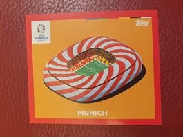 Topps UEFA Euro 2024 Sticker EURO 9 LOGO MUNICH