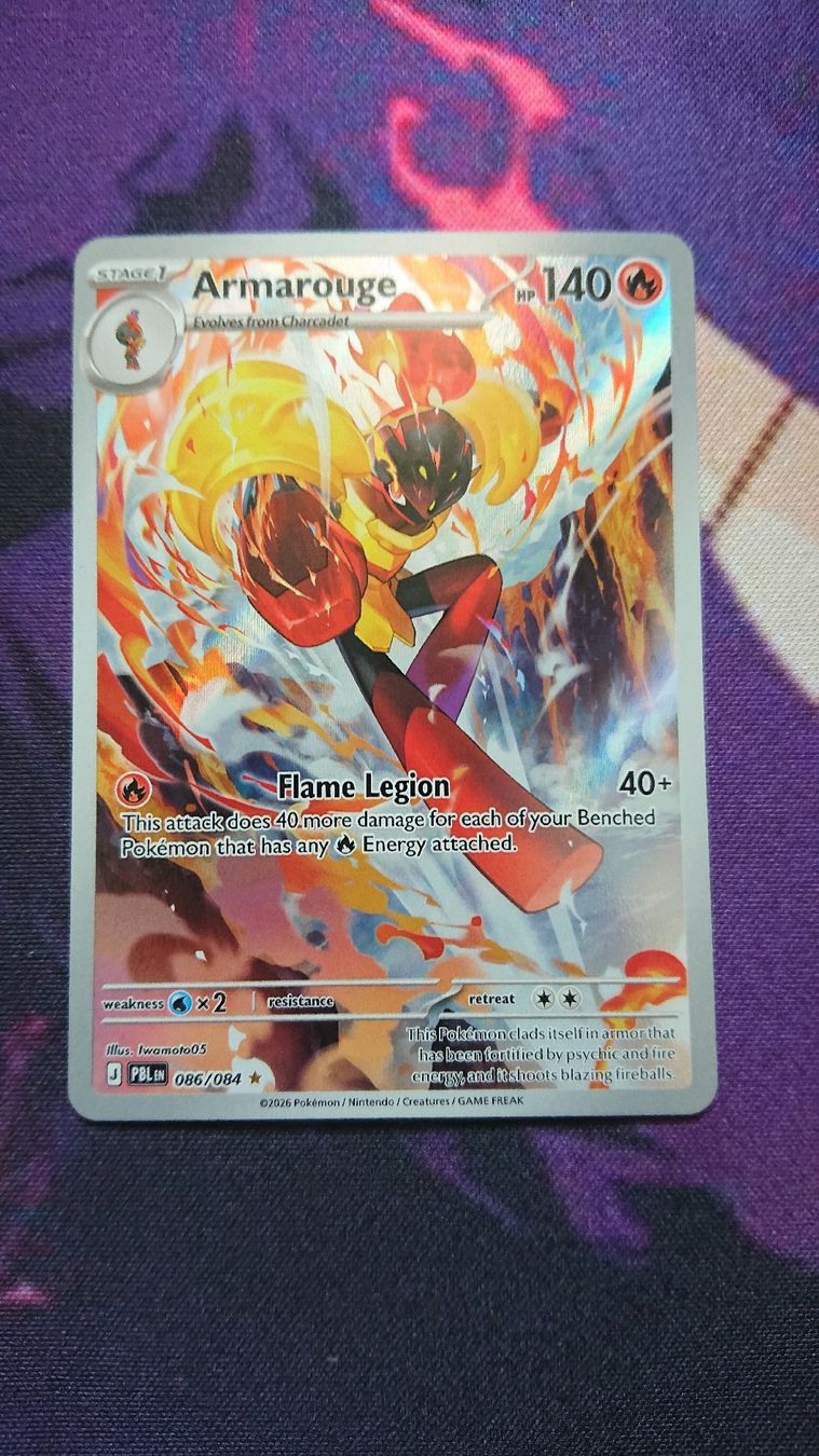 Pokémon Cartes à collectionner: Armarouge PBL 086 EN – Neuf (Voir description) à Chur par FreakofRarity