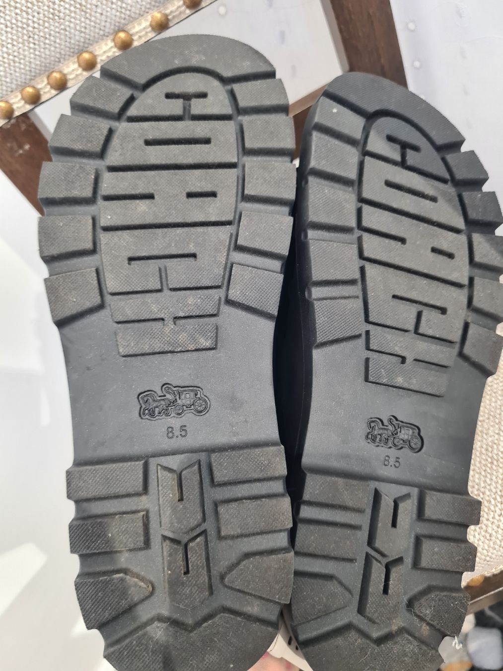 Coach Scarpe da donna: COACH Sandalen schwarz Groesse 8.5 neu – Nuovo (secondo la descrizione) da Adligenswil venduto da FriedasWelt 3