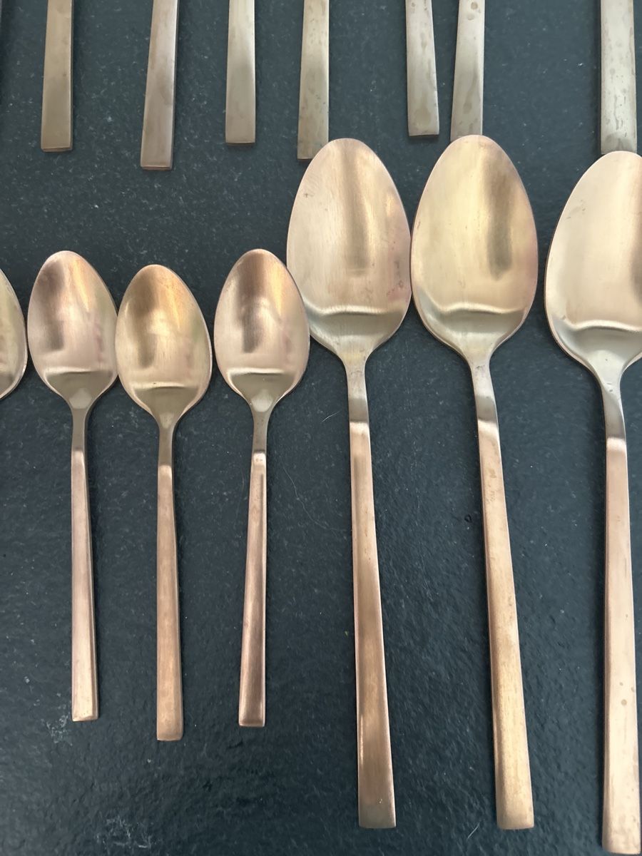 Bestecksets: Besteckset 24tlg. Rosé Gold – Neu (gemäss Beschreibung) aus Beinwil (Freiamt) von Sunshineinthemorning 2