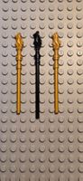 Lego 3x Ninjago Stab mit Drachen Kopf