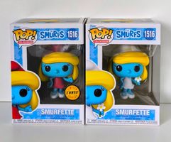 Funko Pop 1516 Smurfs Smurfette CHASE & Regular