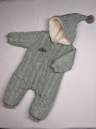 Baby Winter Snowsuit, 6-9 months, Mint