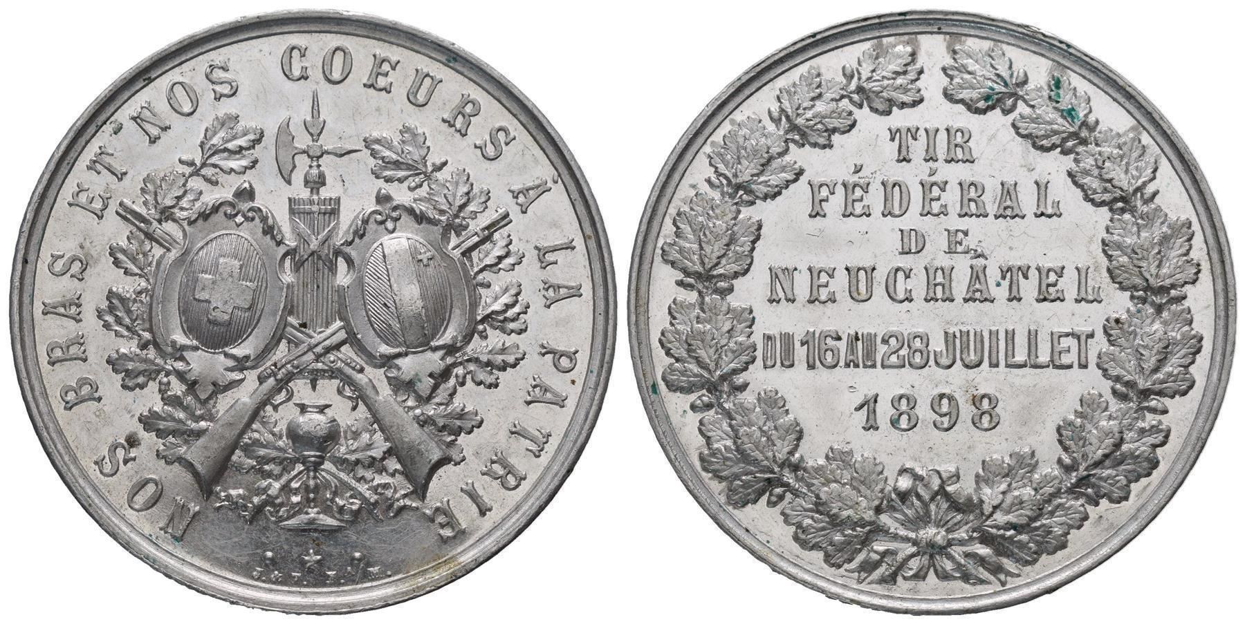 Ansichtskarten: Neuchatel 1898 R:973  /274 – Gebraucht aus Trimbach von Solothurn1