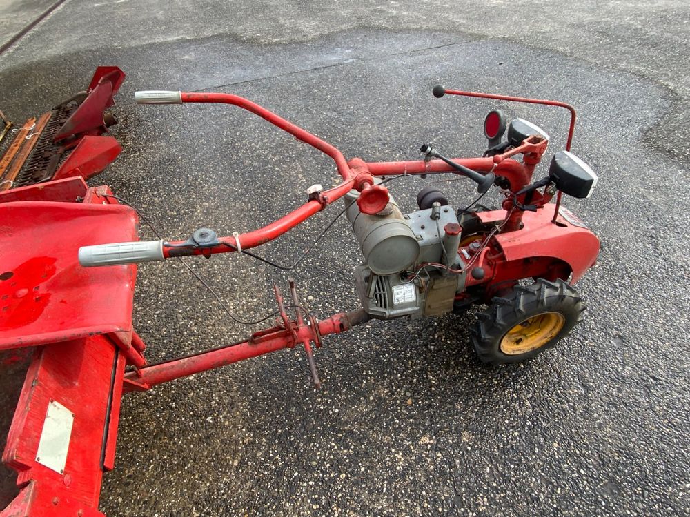 Einachser mit Anhänger / Motormäher mit Balken / Aebi AM10 Kaufen auf