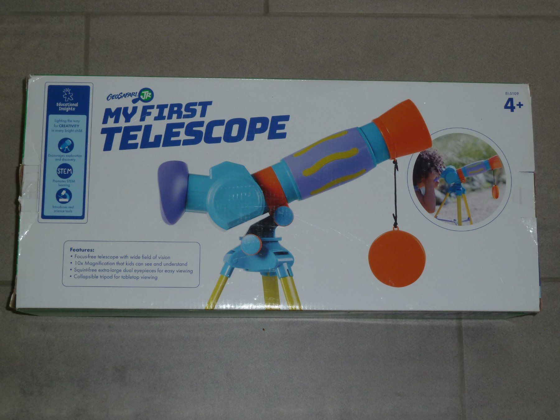 Giocattoli: Learning Resources ~ Geosafari "My First Teleskop" 4+ – Usato da Hofstetten SO venduto da Alpha0 1