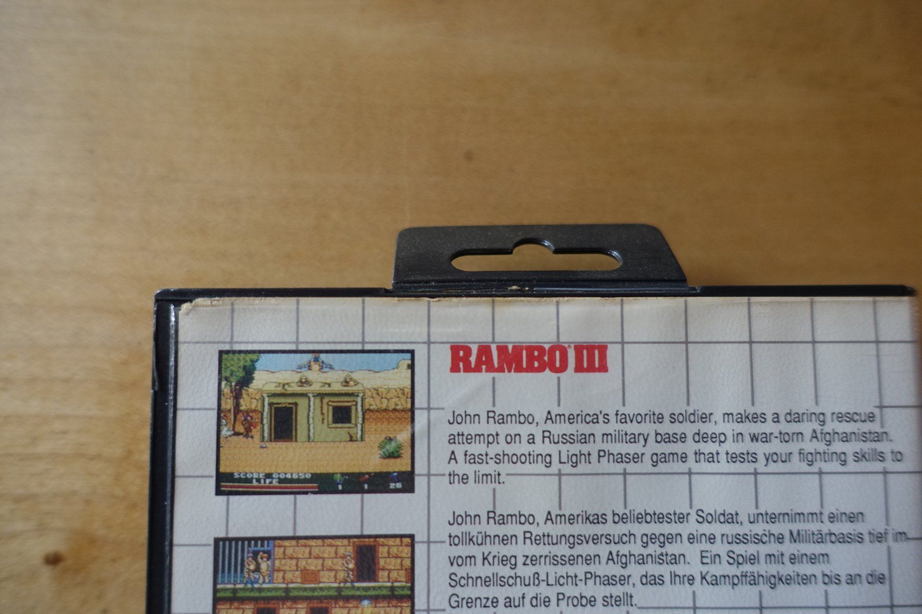 Sega Giochi: Rambo III - Sega Master System – Usato da Steinach venduto da Gamecet 3
