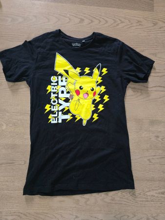 Pokemon Pikachu T-Shirt Gr. M Schwarz