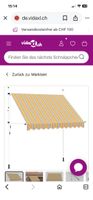 Klemmmarkise neu und originalverpackt
