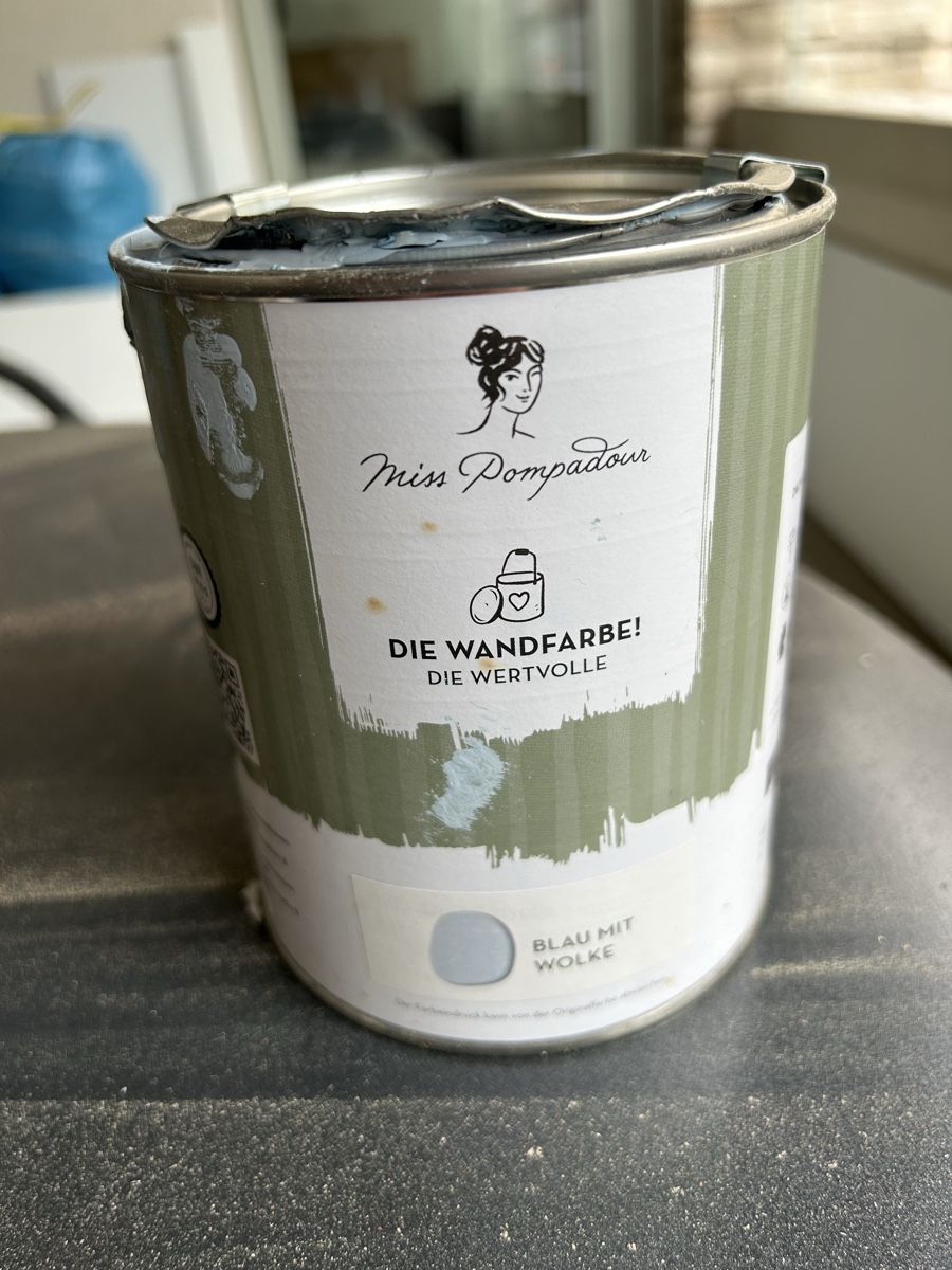 Colori: Miss Pompadour Blau mit Wolke, 1L – Usato da Wallisellen venduto da lilou27_36