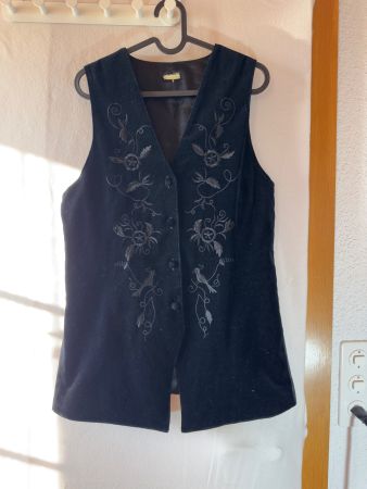 Ausgefallene bestickte Weste Gilet
