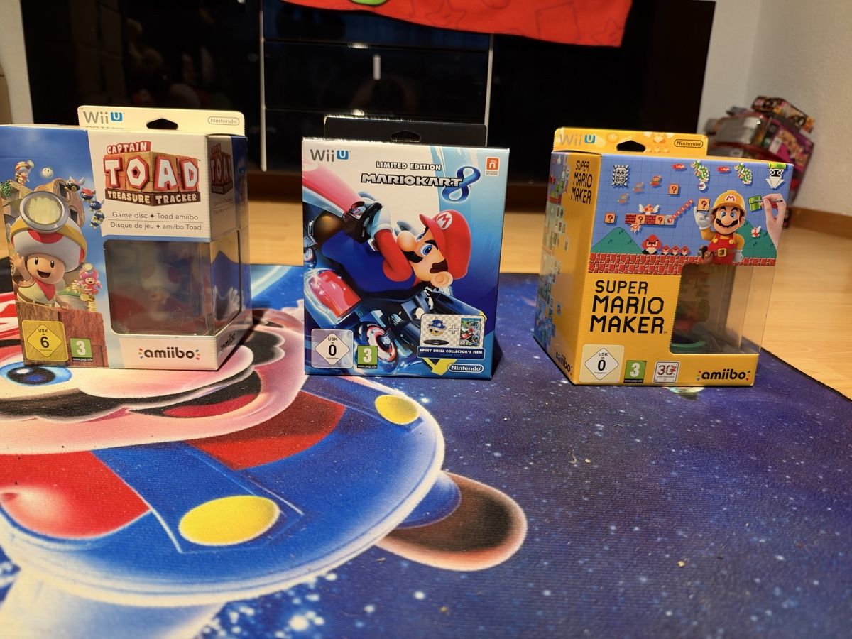Spiele: Super Mario Amiibo Set – Neu (gemäss Beschreibung) aus Safenwil von Mafi7