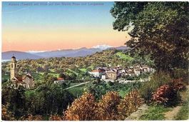 Astano mit Blick auf Monte Rosa