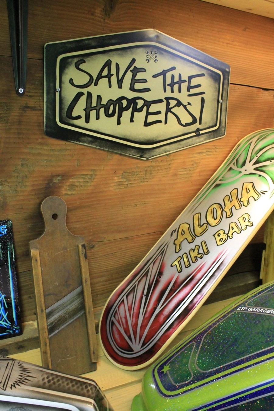 Insegne: Save the Choppers ! Blechschild!, Harley – Nuovo (secondo la descrizione) da Willisau venduto da Pzm81 1