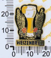 Pin Calanda Weizenbräu - na ja, wer's mag....
