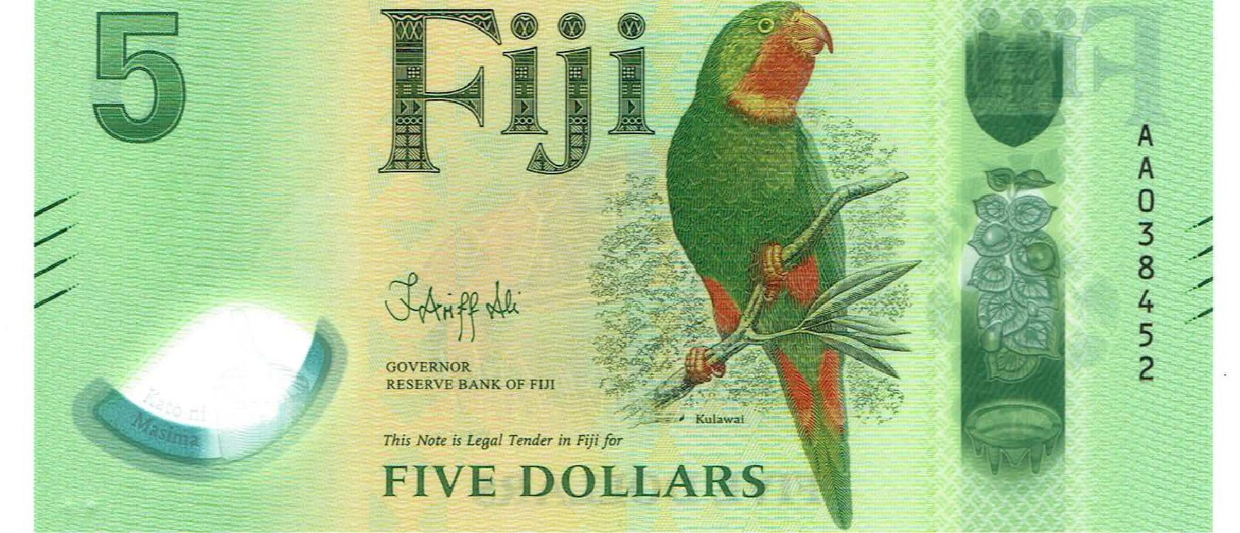 Banconote: Fiji 5 Dollars ND P-New Polymer UNZ – Nuovo (secondo la descrizione) da Steffisburg venduto da ber_8htf