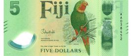 Fiji 5 Dollars ND P-New Polymer UNZ Nr.2