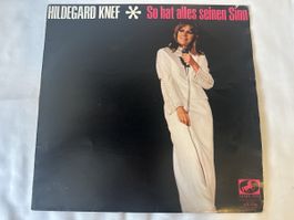 Hildegrad Knef - So hat alles seinen Sinn - LP Vinyl Platte