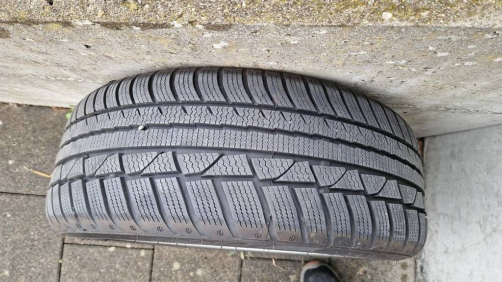 Felgen: 4 Alufelgen mit Winterpneus – Gebraucht aus Giffers von Chraebeli03 1