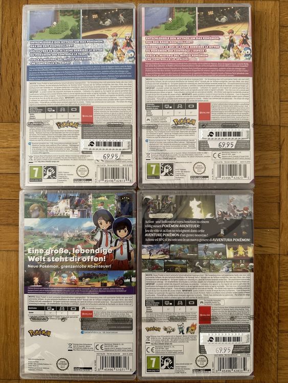 Pokémon Switch Spiele Sammlung Kaufen auf Ricardo